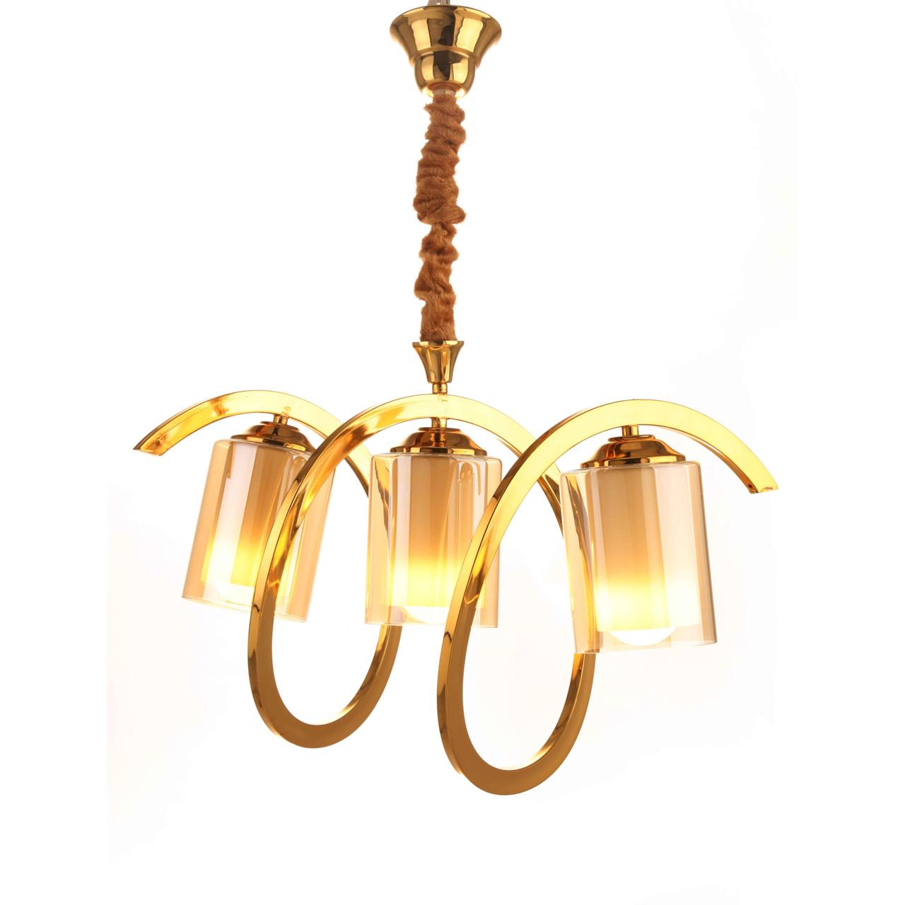 لوستر فنری سه شعله کد 3-410