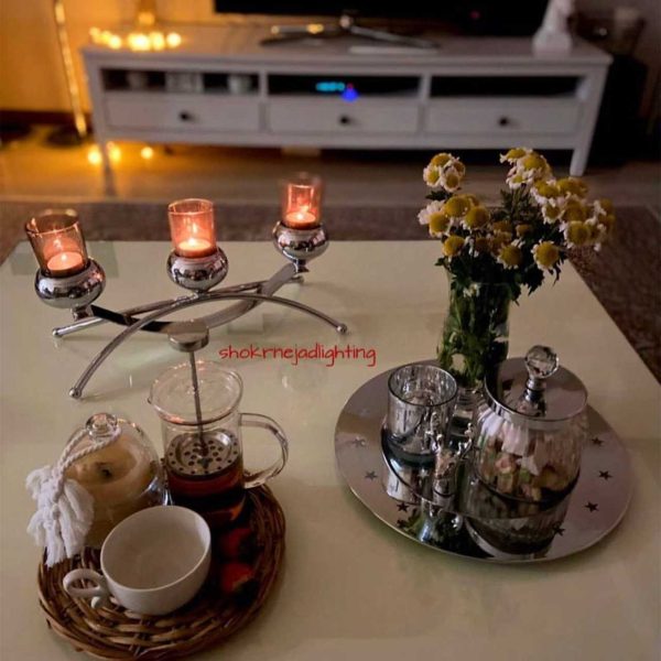 شمعدان 3 شعله کد 309