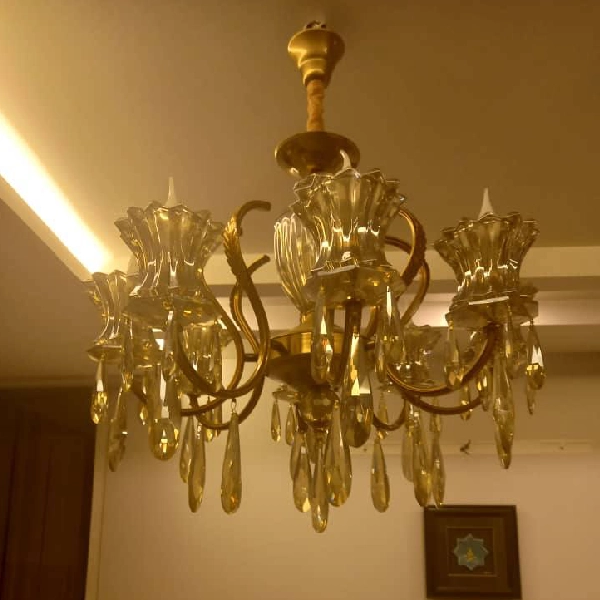 لوستر کلاسیک شاخه ای کد 466 لوستر کلاسیک شاخه ای کد 466