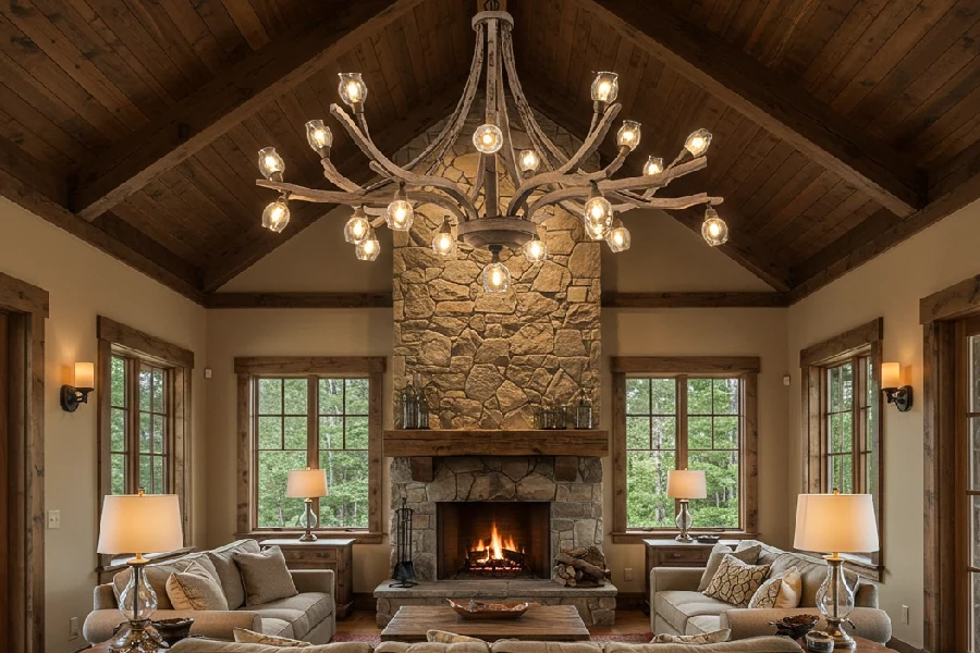 لوستر برای پذیرایی ۵۰ متری