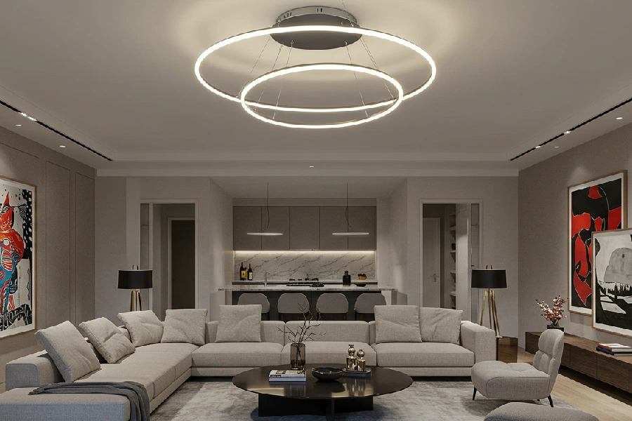 لوستر برای پذیرایی ۵۰ متری