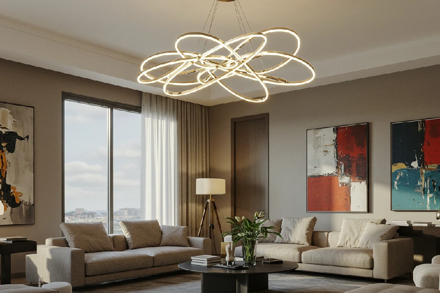 لوستر برای پذیرایی ۵۰ متری