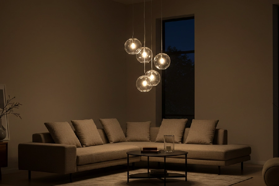 لوستر برای پذیرایی ۵۰ متری